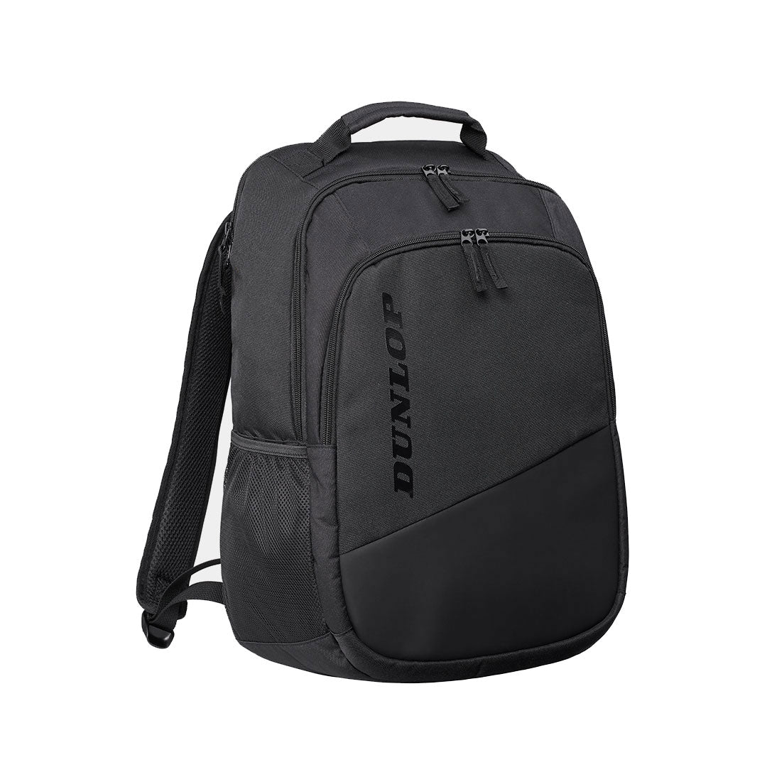 Dunlop DTAC Team Black Tennis Backpack - Durable Sports Bag for Tennis Players & Athletes - Perfect for Training, Matches & Travel