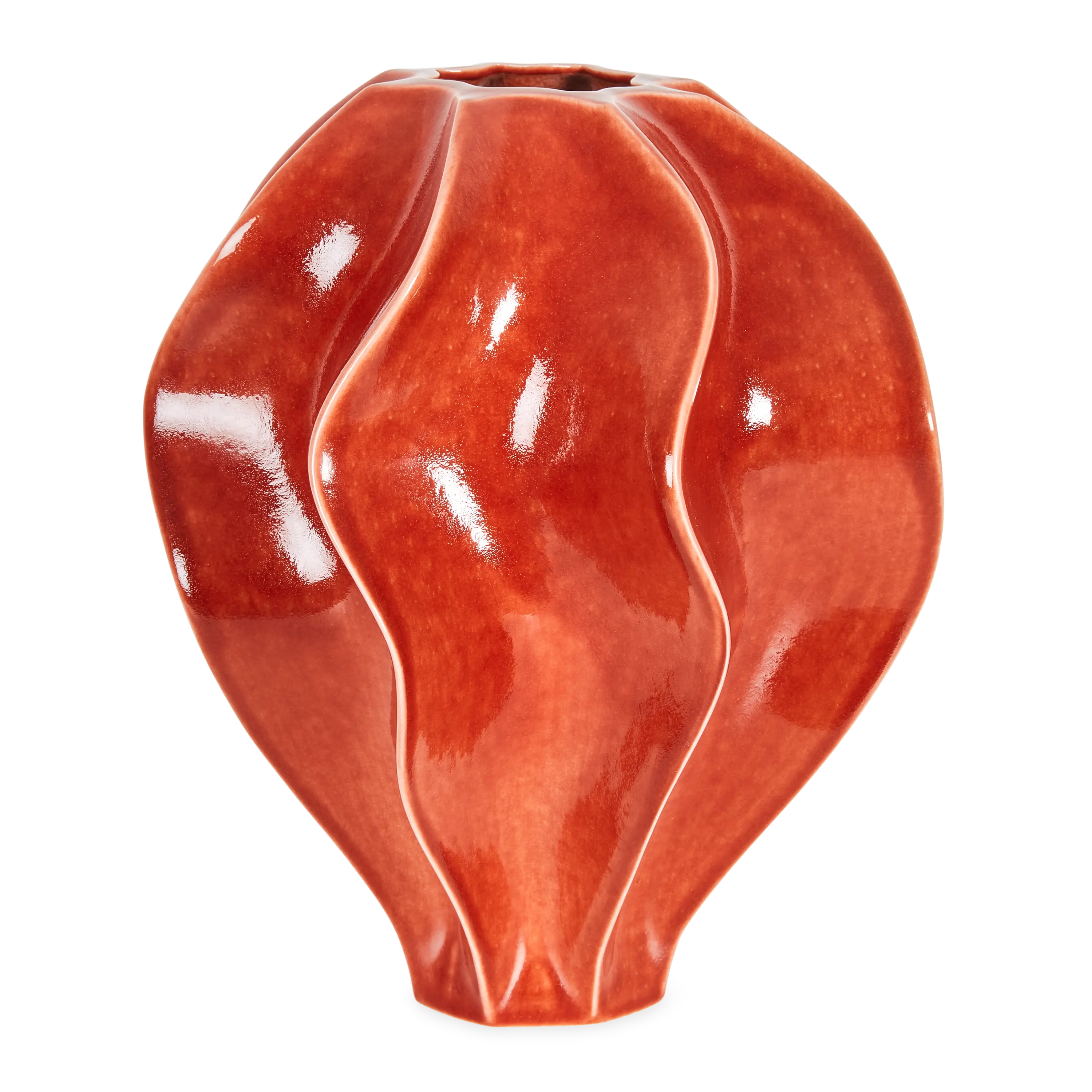 Duoro Ceramic Vase - Handmade Modern Home Decor for Living Room, Dining Table & Wedding Centerpieces | Elegant Flower Arrangement Vase