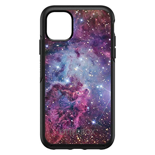 Pink Purple Blue Fox Fur Nebula On Black Case