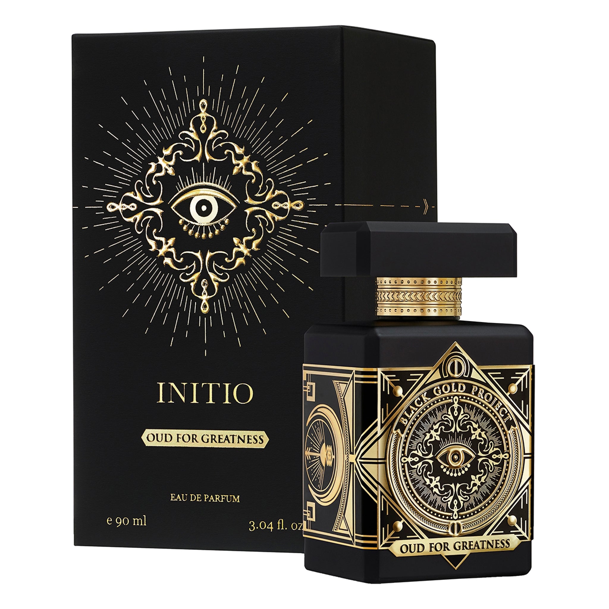 Initio Parfums Oud For Greatness Eau De Parfum - Luxury Unisex Perfume with Exotic Oud Scent for Men & Women | Perfect for Date Nights, Special Occasions & Gift Giving