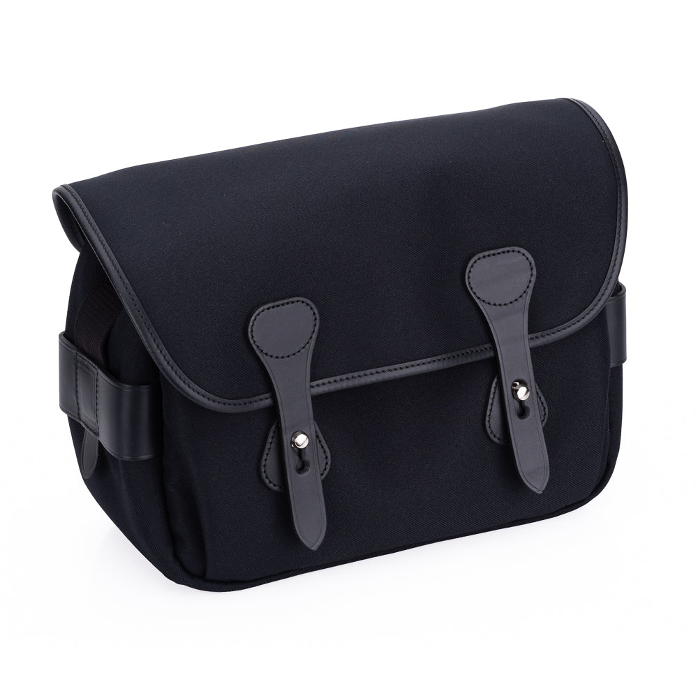 Billingham SL2 Camera Bag - Double Black - Waterproof & Durable DSLR/SLR Shoulder Bag for Photographers - Perfect for Travel, Hiking & Outdoor Photography