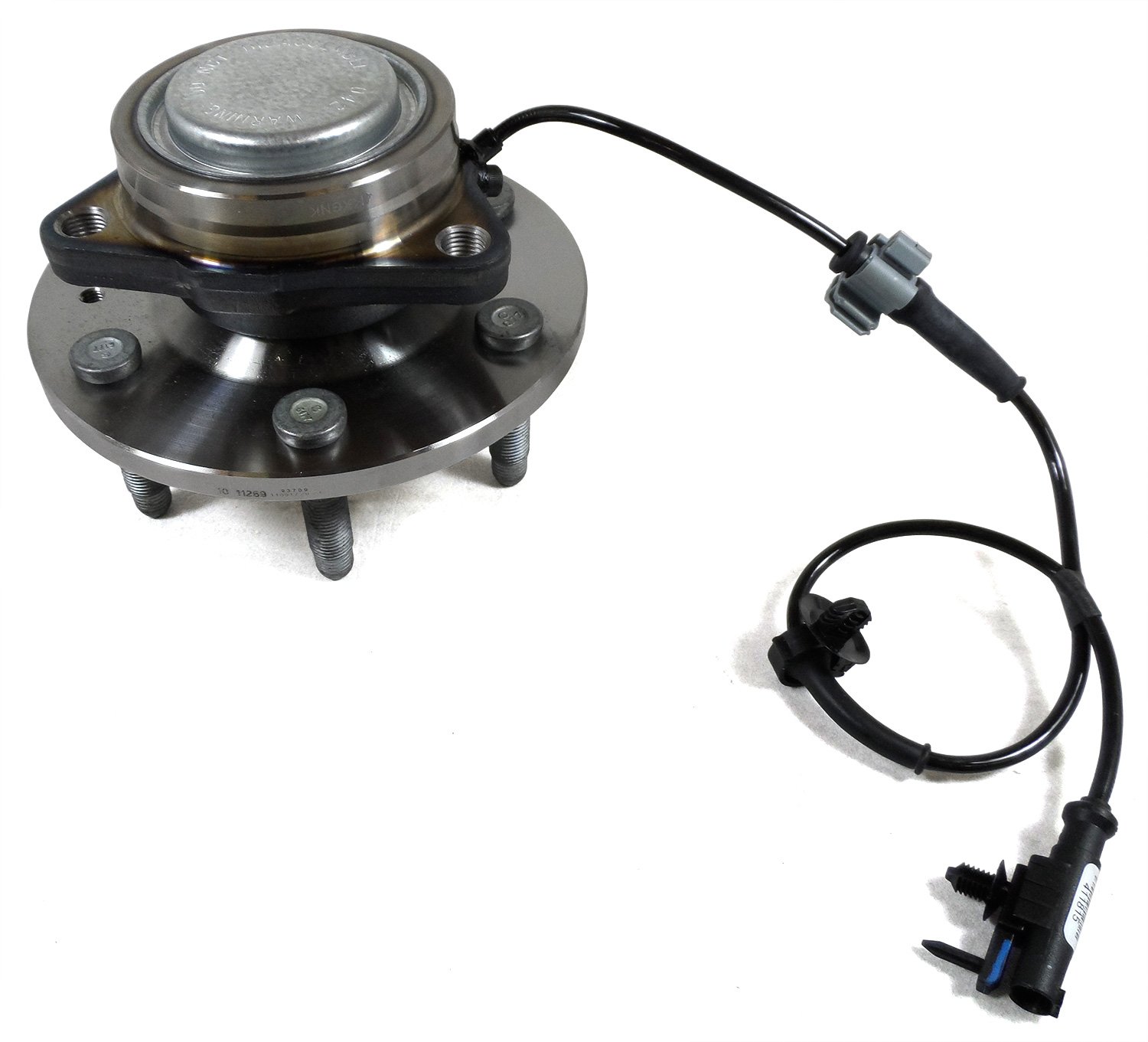 ACDelco FW345 GM Original Equipment Front Wheel Hub & Bearing Assembly with ABS Wheel Speed Sensor & Studs - Perfect for Chevy Silverado, GMC Sierra & GM Truck Repairs