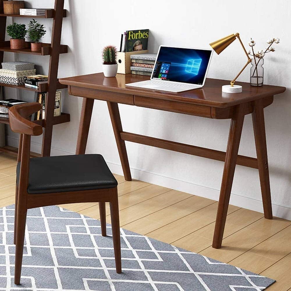 Modern Kids Desk and Chair Set - Adjustable Study Table for Children, Homework & Art Station - Perfect for School, Homeschooling & Playroom Learning Activities