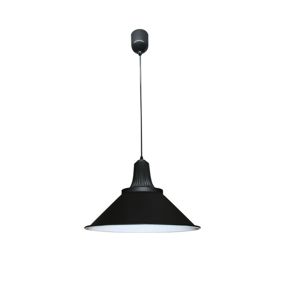 Modern LED Chandelier Lamp - Adjustable Height Creative Metal Pendant Light for Dining Room, Cafe & Game Room - Vintage Industrial Ceiling Lighting Fixture with Single Bulb Design - Perfect for Restaurants, Coffee Shops and Home Decor