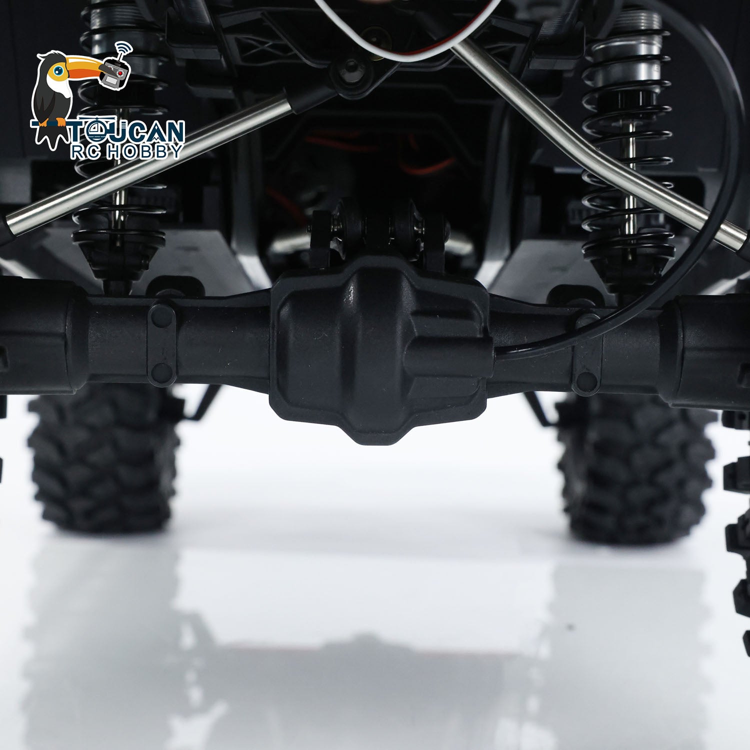 CrossRC 1/8 Scale EMO X4 4WD Off-Road RC Crawler Truck with LED Lights - US Stock | High Performance Radio Control Vehicle for Rock Crawling, Trail Adventures & Backyard Off-Roading