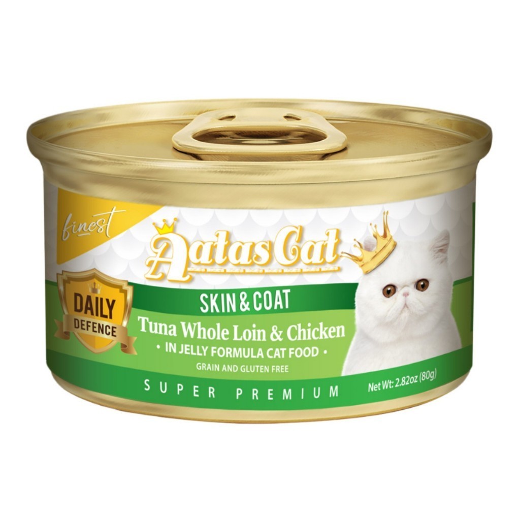 Premium Grain-Free Chicken Flavor Wet Cat Food - Nourishing Formula, Easy to Digest, Irresistibly Tasty - Perfect for Mealtime, Treats & Picky Eaters