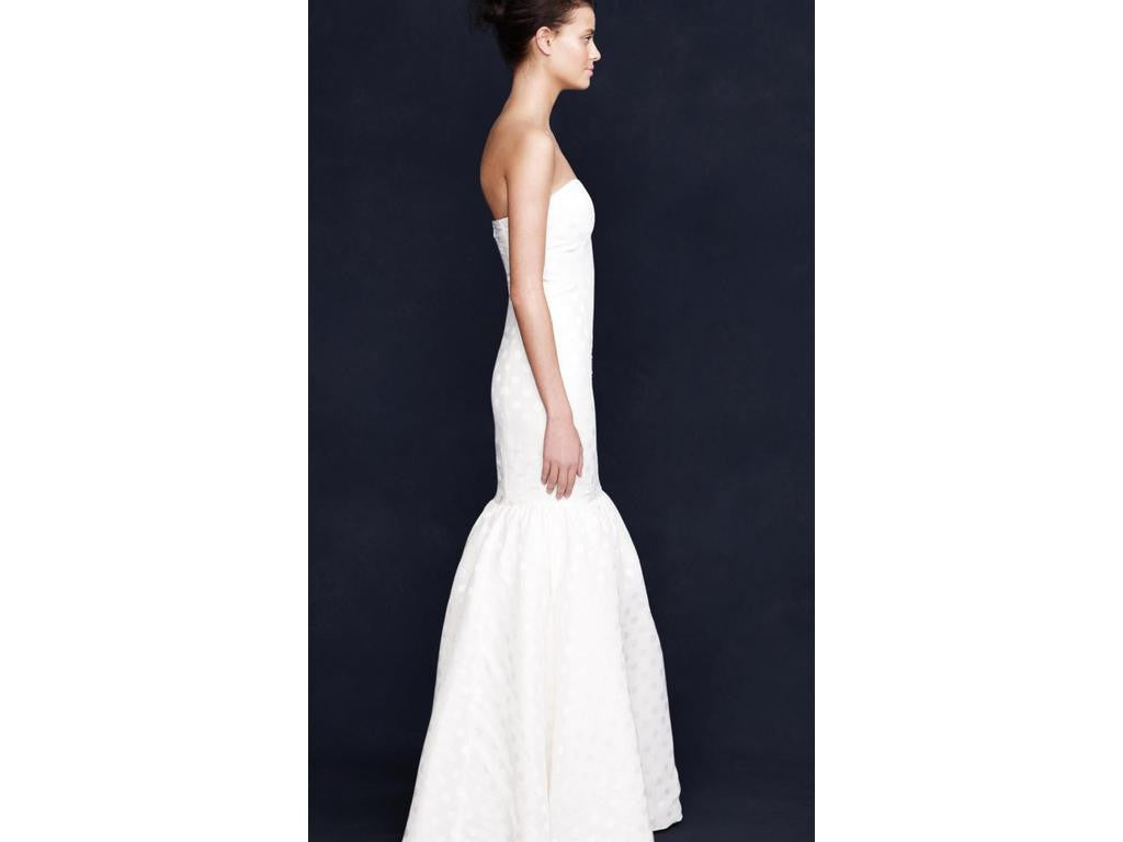 J. Crew Serena Wedding Gown - Elegant Lace Bridal Dress for Bride, Perfect for Church Ceremony & Beach Weddings