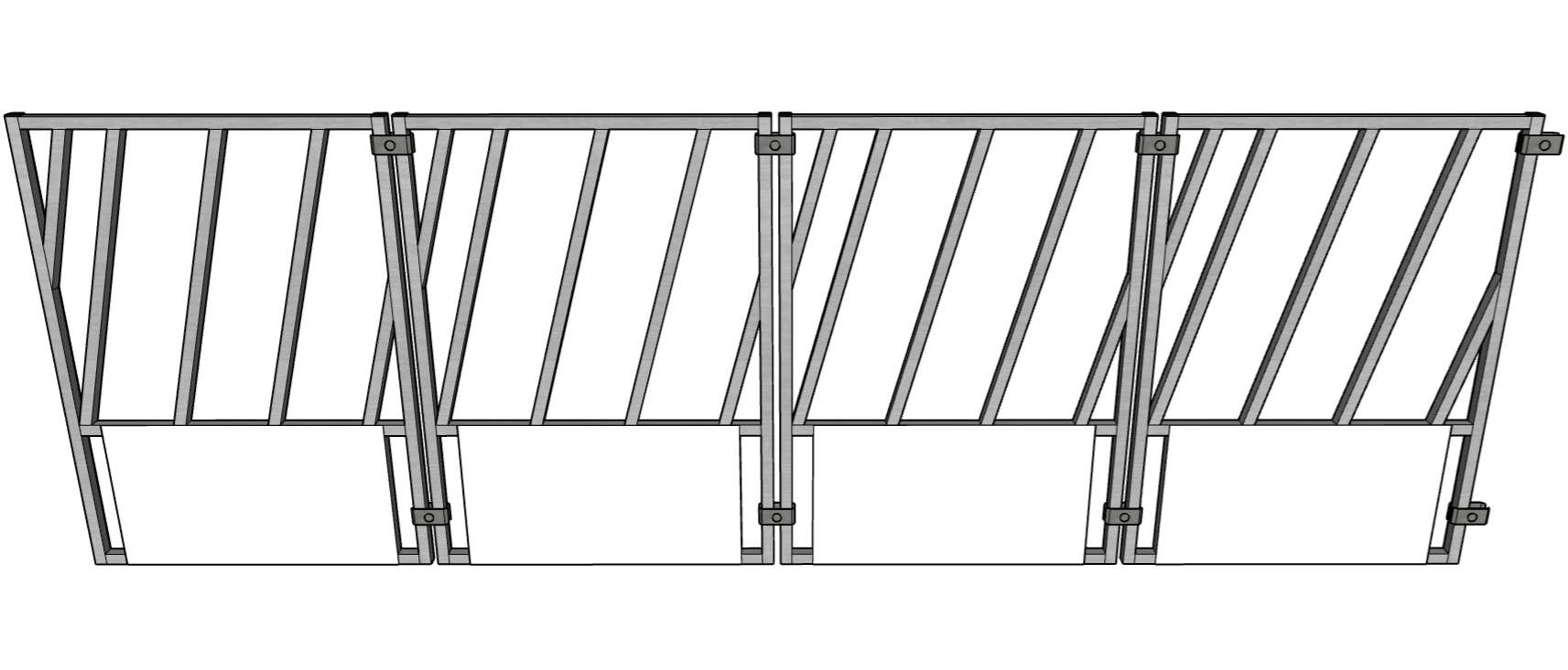 4 Pack Aluminum 30