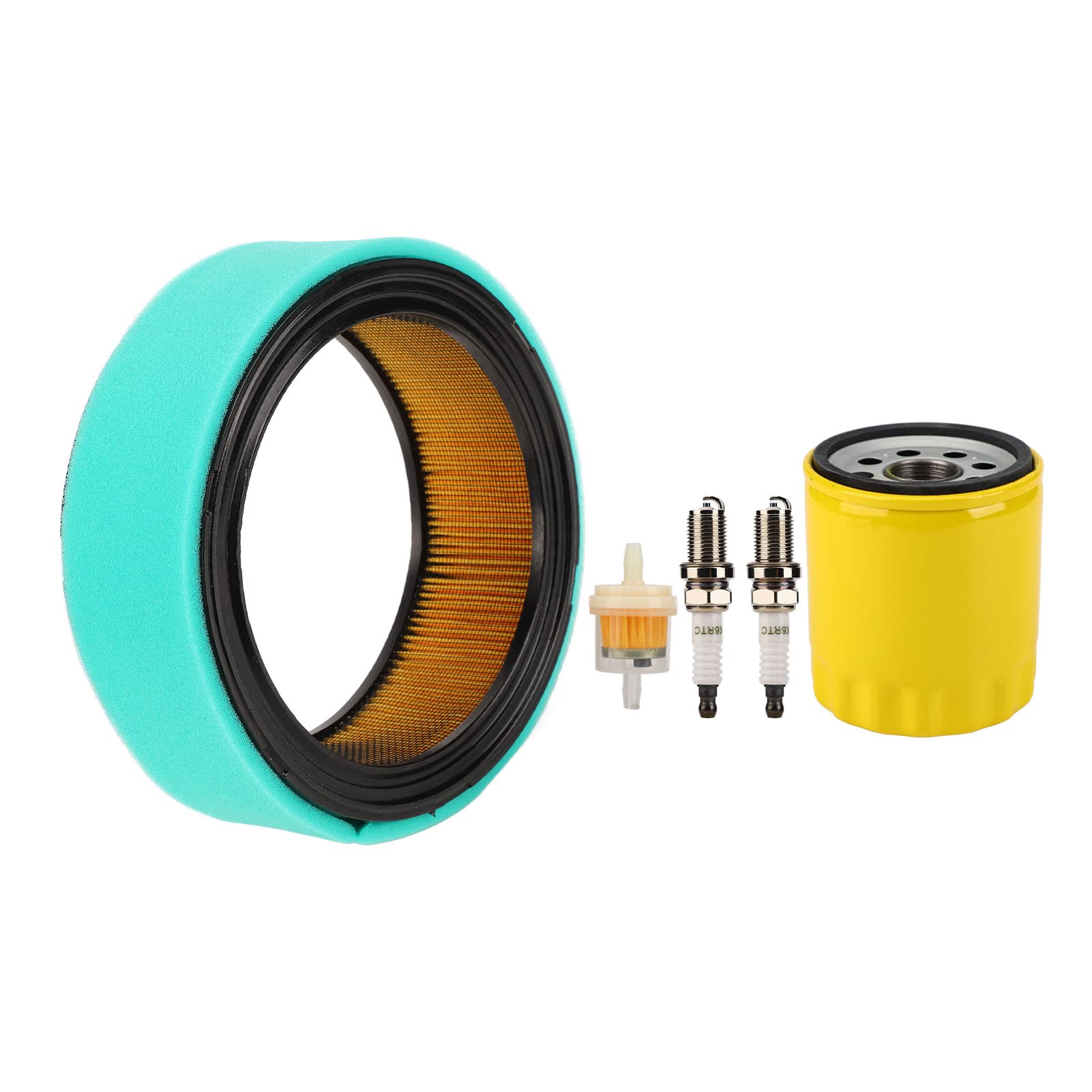 Demeras Air Filter and Fuel Filter Tune Up Kit for Lawn Mowers - Easy Installation, Durable Replacement Parts for Outdoor Power Equipment Maintenance