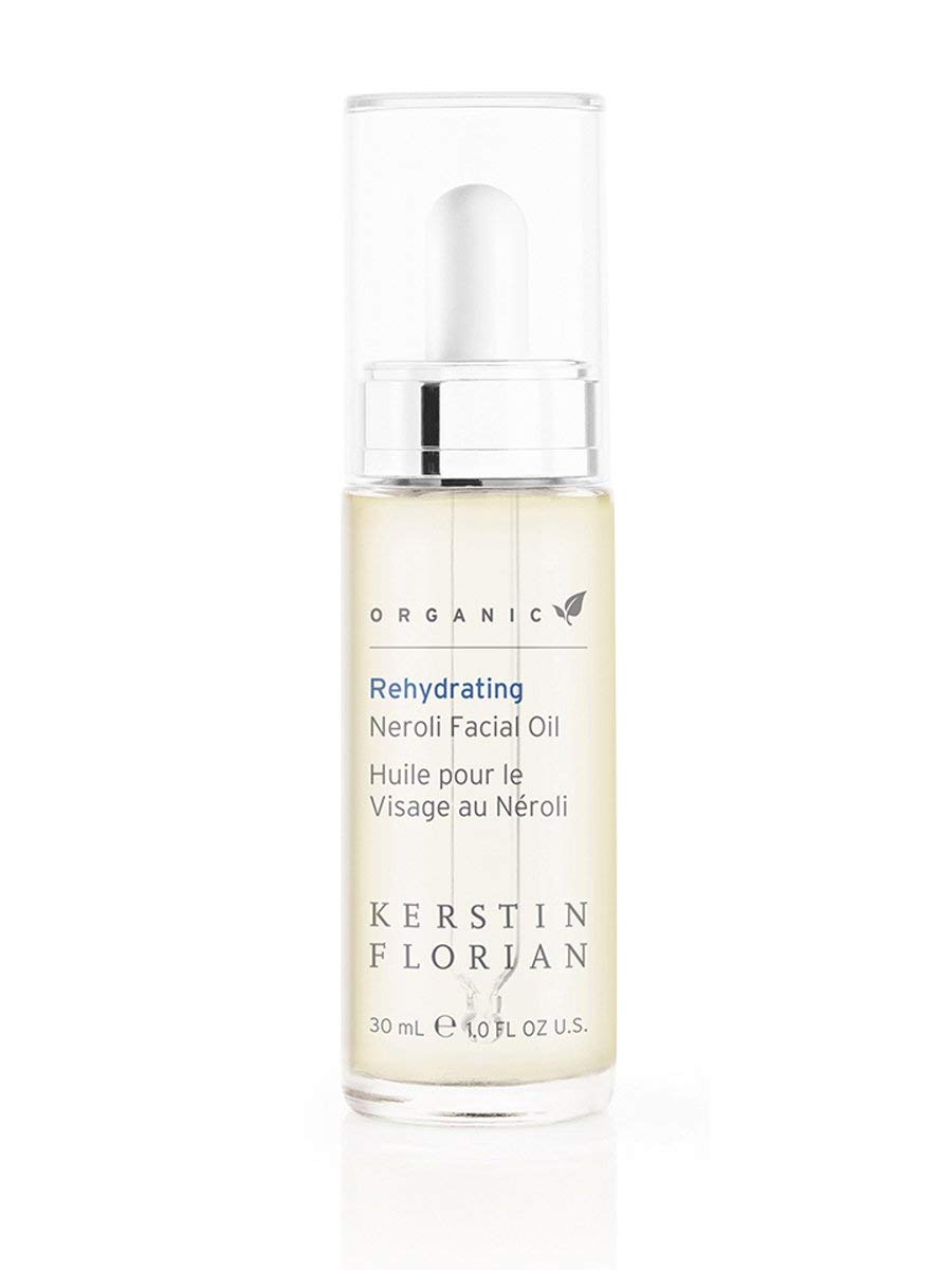Kerstin Florian Rehydrating Neroli Cleansing Milk & Organic Facial Oil Set - Gentle Makeup Remover for Clean, Fresh Skin | Anti-Aging Skincare Routine | Perfect for Daily Cleansing & Nighttime Hydration