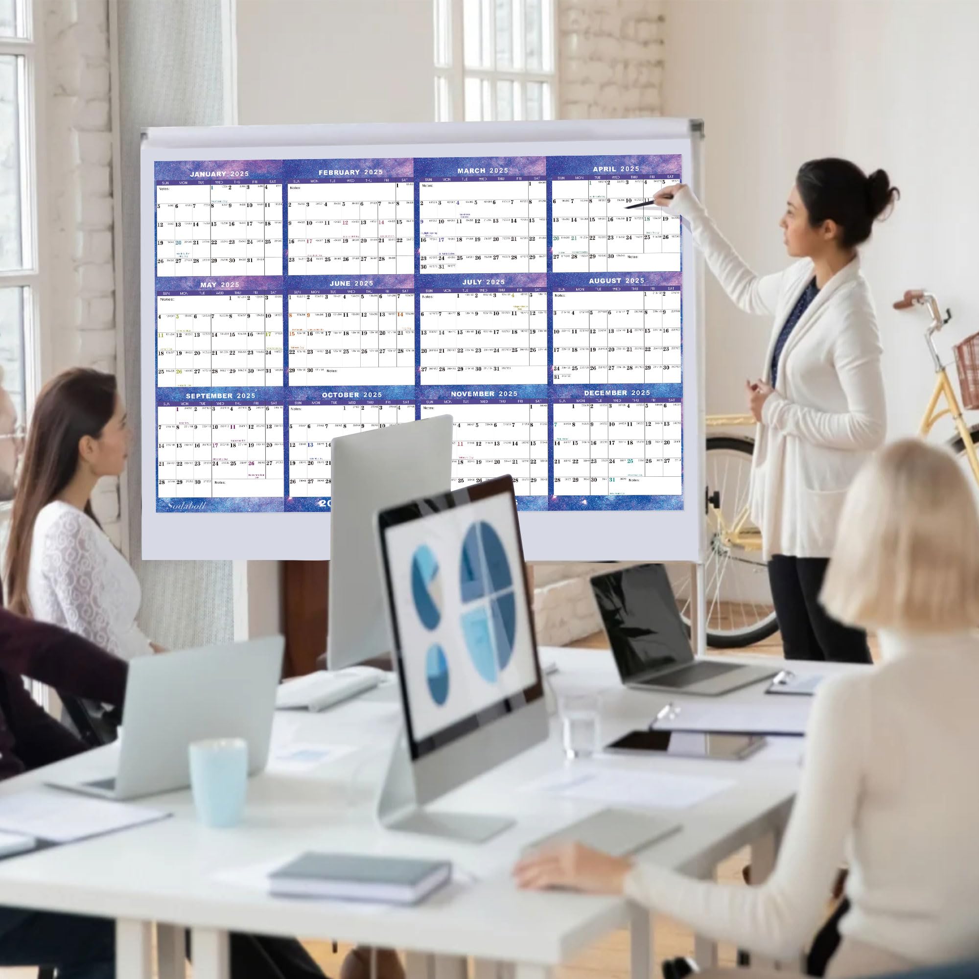 2025 Dry Erase Wall Calendar 32