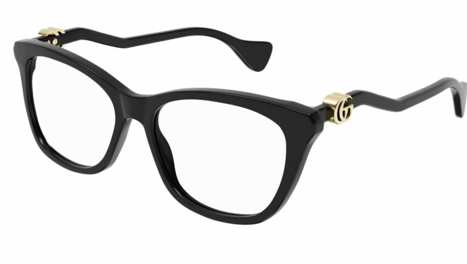 Gucci GG 1012O 001 Black Cat Eye Women's Eyeglasses - Stylish Designer Optical Frames for Women, Perfect for Work, Date Night & Everyday Fashion Accessory