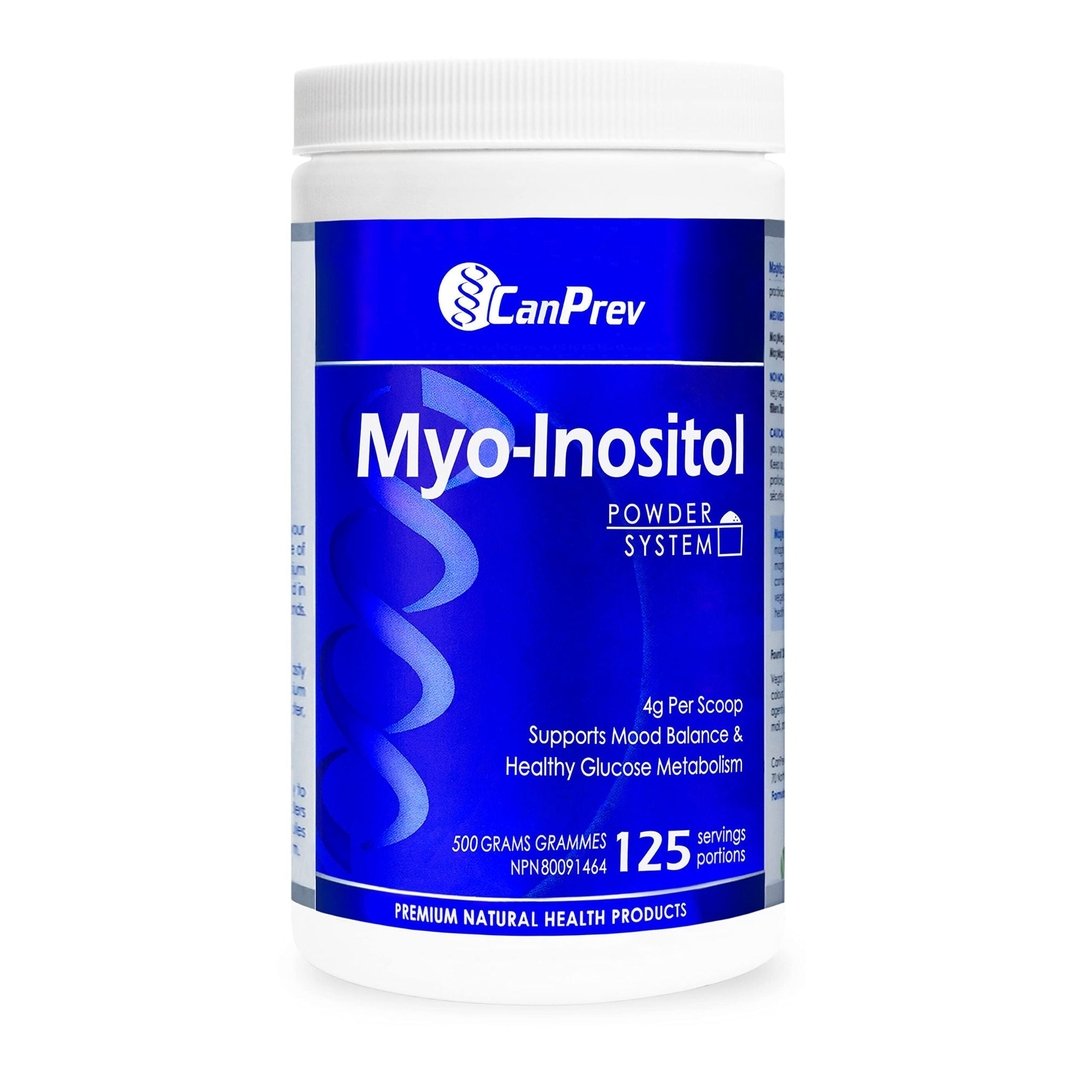 Canprev Myo-Inositol Powder 500g - Supports Hormonal Balance & PCOS Relief - Perfect for Women's Health & Fertility Support