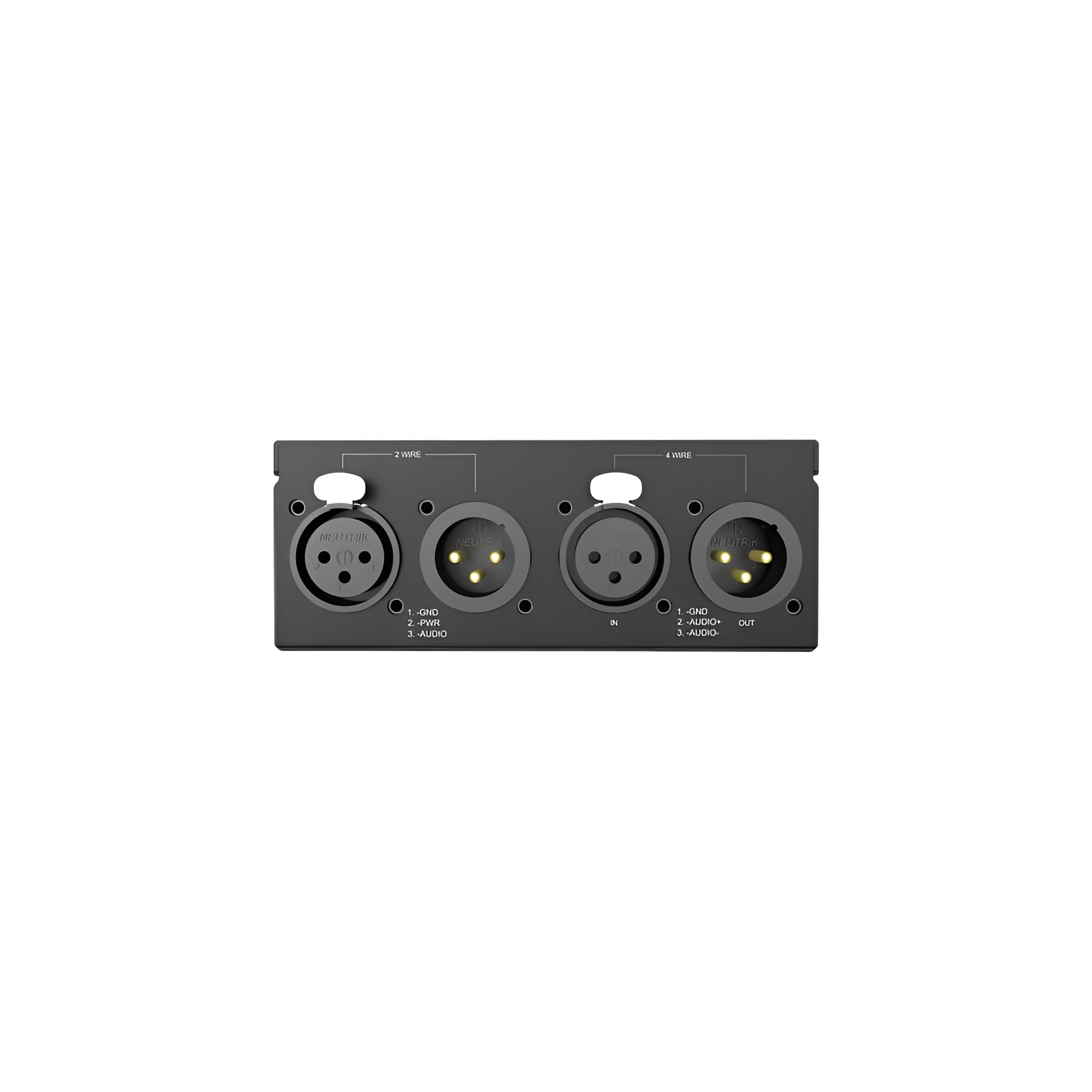 Hollyland HL WC01 2/4 Wire Converter - Professional Audio Signal Adapter for Live Sound & Studio Equipment | Perfect for DJ Mixers, PA Systems & Audio Interfaces