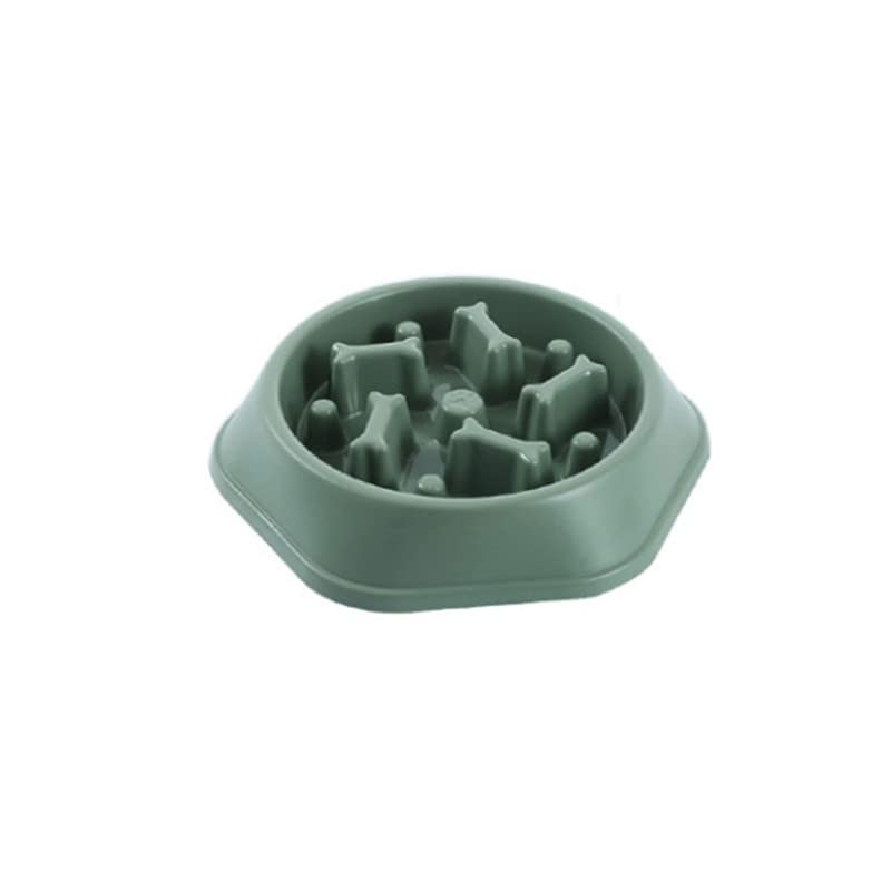 2-Pack Slow Feeder Dog Bowls - Anti-Choke Pet Food Bowls for Cats & Dogs - Perfect for Fast Eaters - Great for Mealtime Enrichment and Digestion Aid (Use for Wet/Dry Food, Kibble Control, Portion Management)
