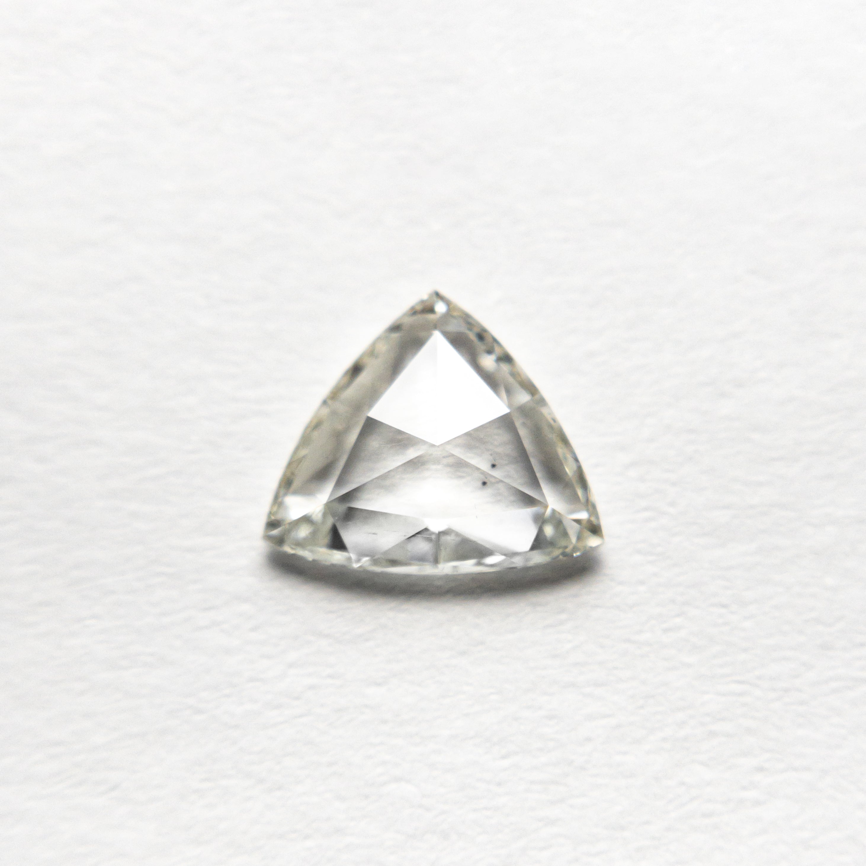 0.60ct 5.94x7.13x1.93mm SI1 K Trillion Rose Cut Loose Diamond for Engagement Rings & Jewelry Making - USA to UK Shipping
