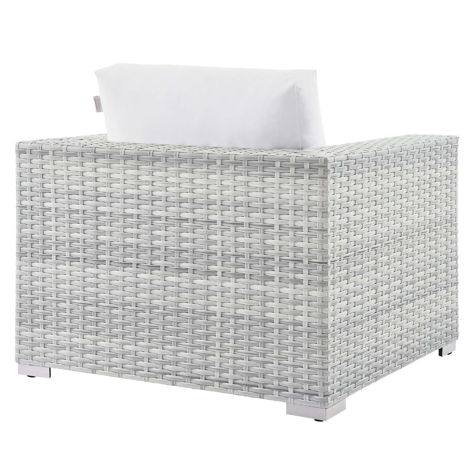 Convene 6-Piece Outdoor Patio Furniture Set - Durable Wicker Rattan Sofa Sectional with Coffee Table - Perfect for Garden, Backyard, Poolside & Terrace Relaxation
