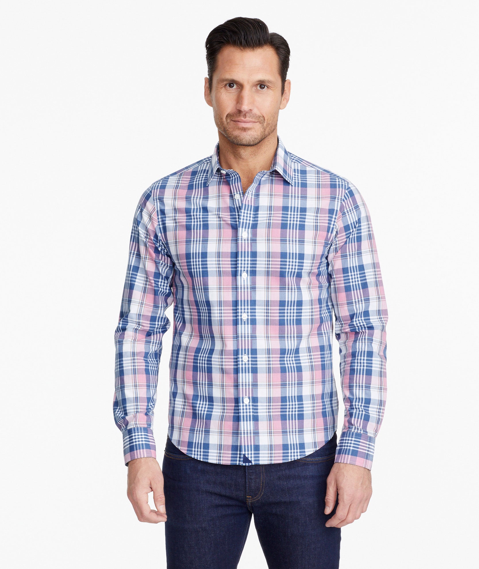 Wrinkle Free Yarden Shirt for Men - Comfortable Casual Button Down Shirt - Perfect for Office, Travel & Everyday Wear - FINAL SALE