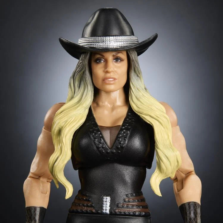 WWE Elite Collection Series 111 Trish Stratus Action Figure - Authentic Wrestling Collectible for Fans & Display