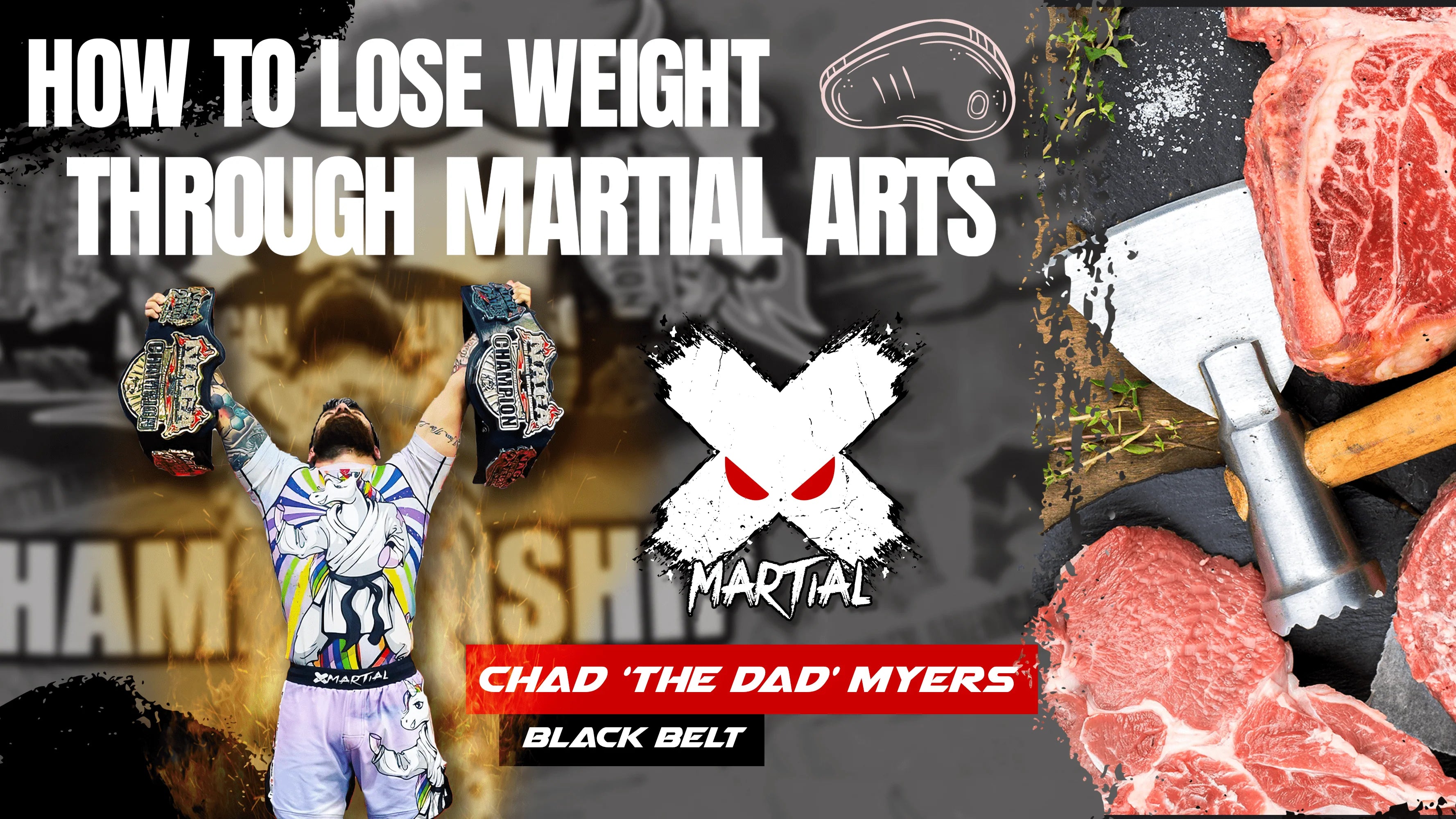 Champion's Bundle by Black Belt Chad 'The Dad' Myers - Premium Martial Arts Training Gear for Home & Dojo Practice