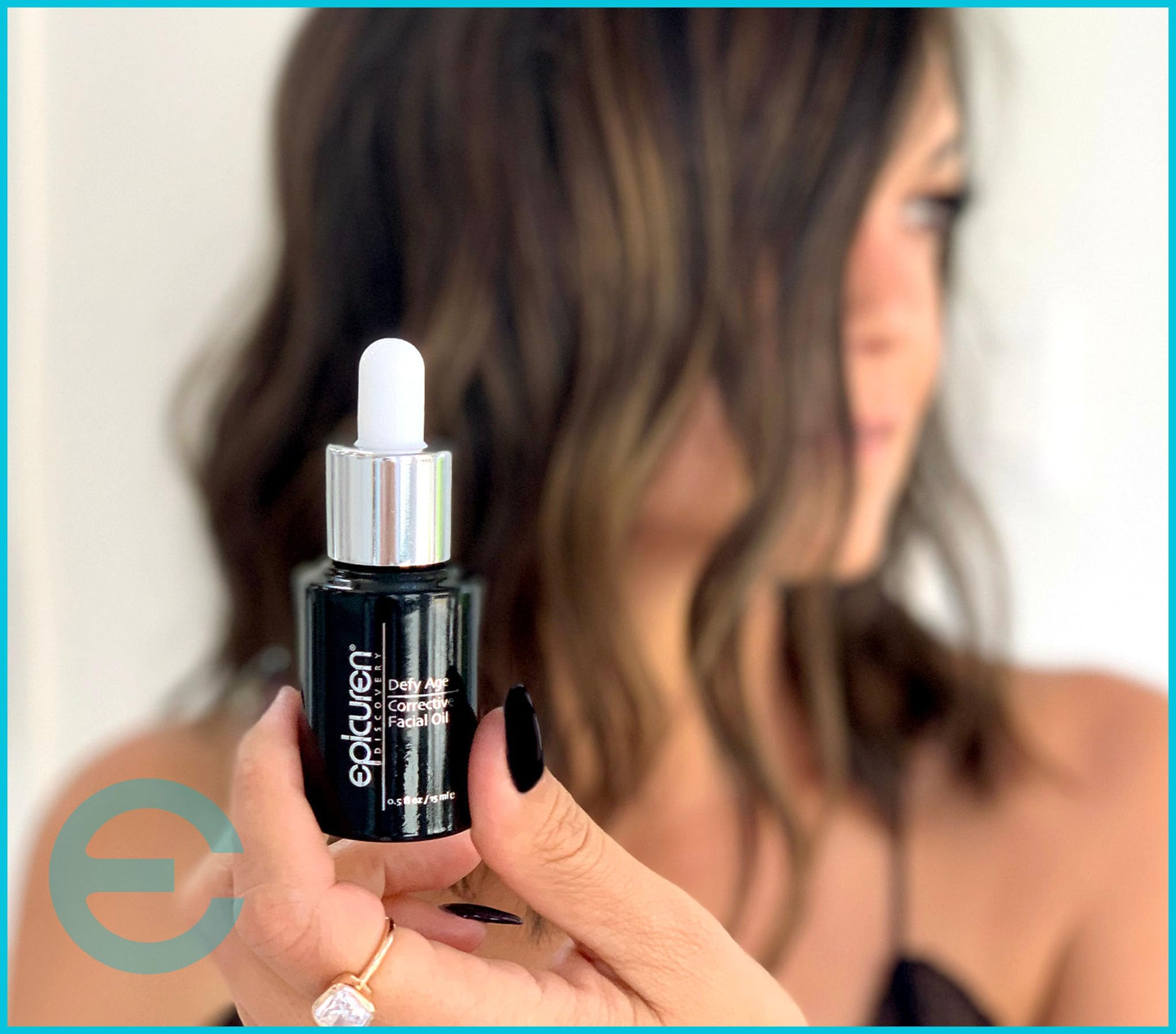 Epicuren DISCOVERY Defy Age Corrective Facial Oil - 0.5 fl oz Anti-Aging Treatment for Wrinkles & Fine Lines | Perfect for Night Routine & Dry Skin Care