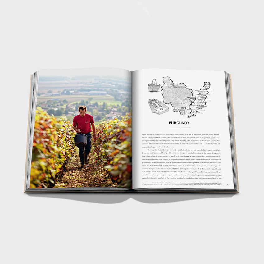 Assouline Wine & Travel France Book - Luxury French Wine Guide & Travel Inspiration for Wine Lovers & Francophiles - Perfect for Gifts, Coffee Tables & Wine Tasting Events