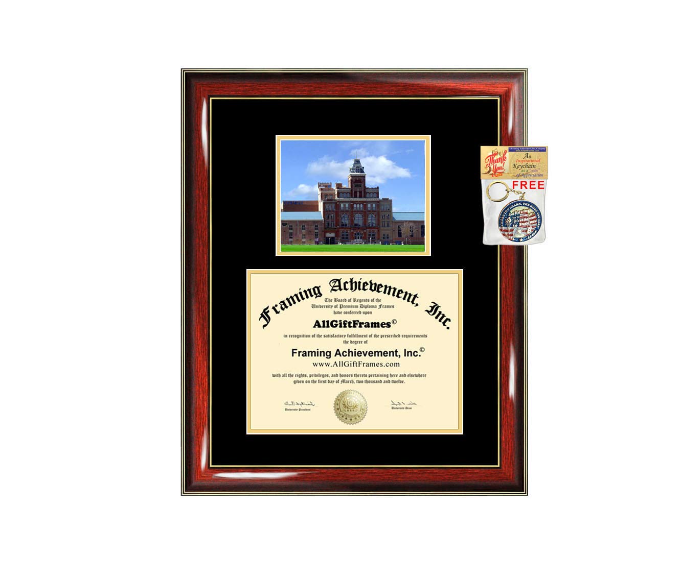 Metropolitan State University of Denver Diploma Frame - Custom College Graduation Gift with Plaque Holder - Display Your Degree in Style for Office, Home Decor or Alumni Showcase