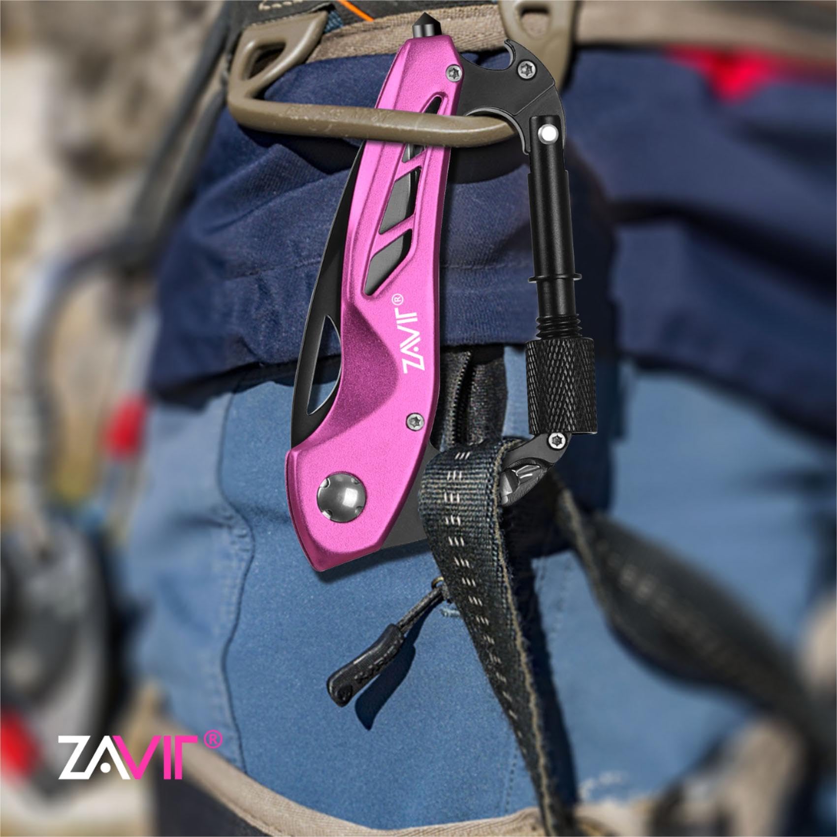 Pink Multitool for Women - Unique Gift for Mom, Wife, Girlfriend | Christmas, Mother's Day, Valentine's Birthday Present | Cool Gadgets & Stocking Stuffers | Perfect for Home, Office & Outdoor Use