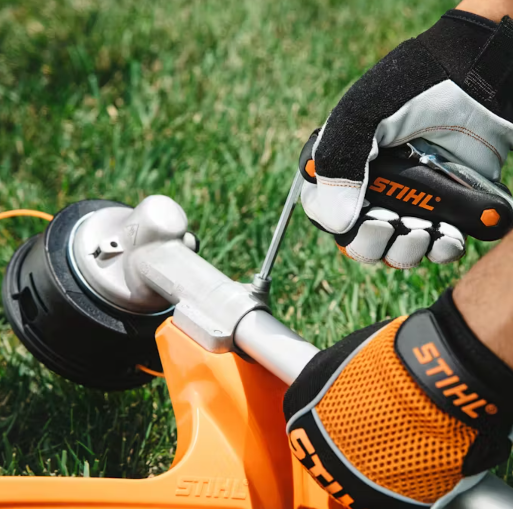 STIHL FS KM Straight Shaft Trimmer Attachment - Professional Grass Trimmer & Brush Cutter for Lawn Care, Yard Maintenance & Landscaping