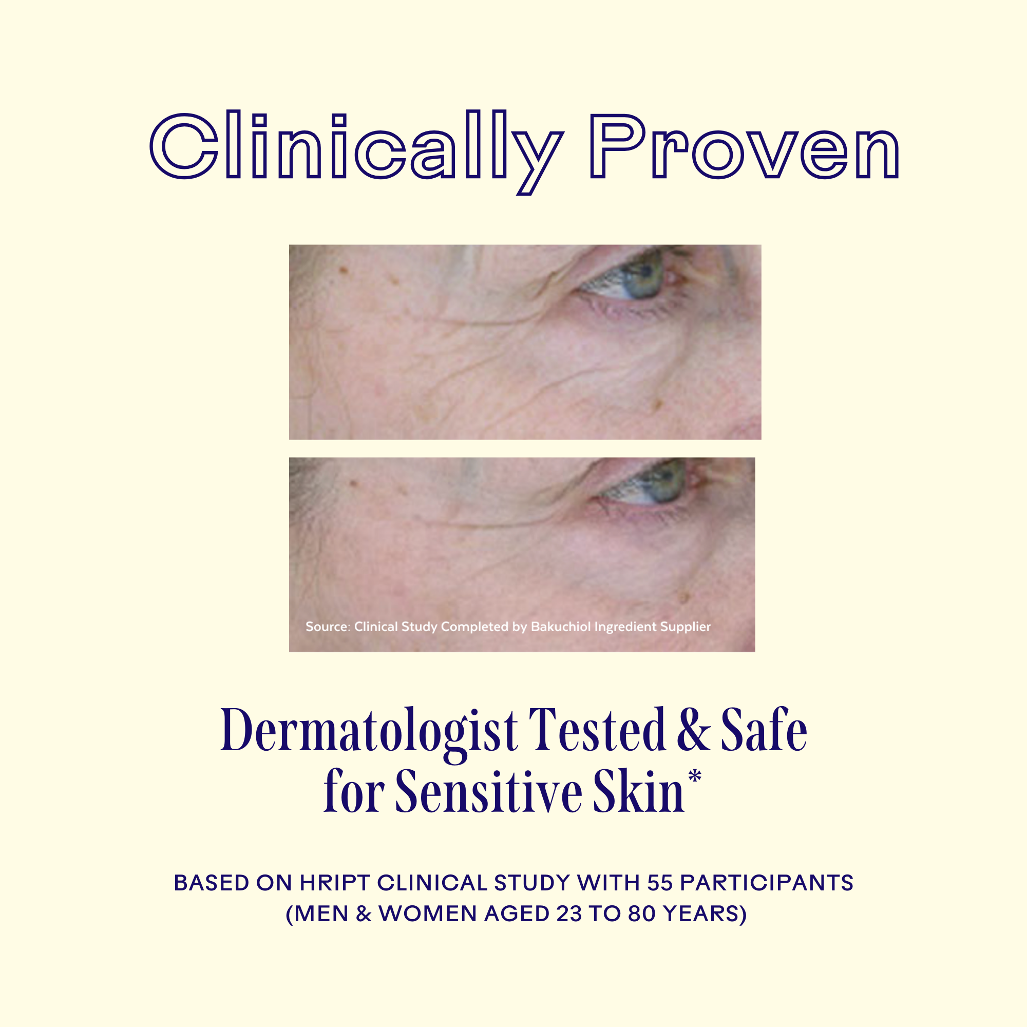 SkinHero™ Calendula + 2% Bakuchiol Bio Retinol Serum - Anti-Aging Face Treatment for Wrinkles & Fine Lines | Day & Night Moisturizer for Glowing Skin