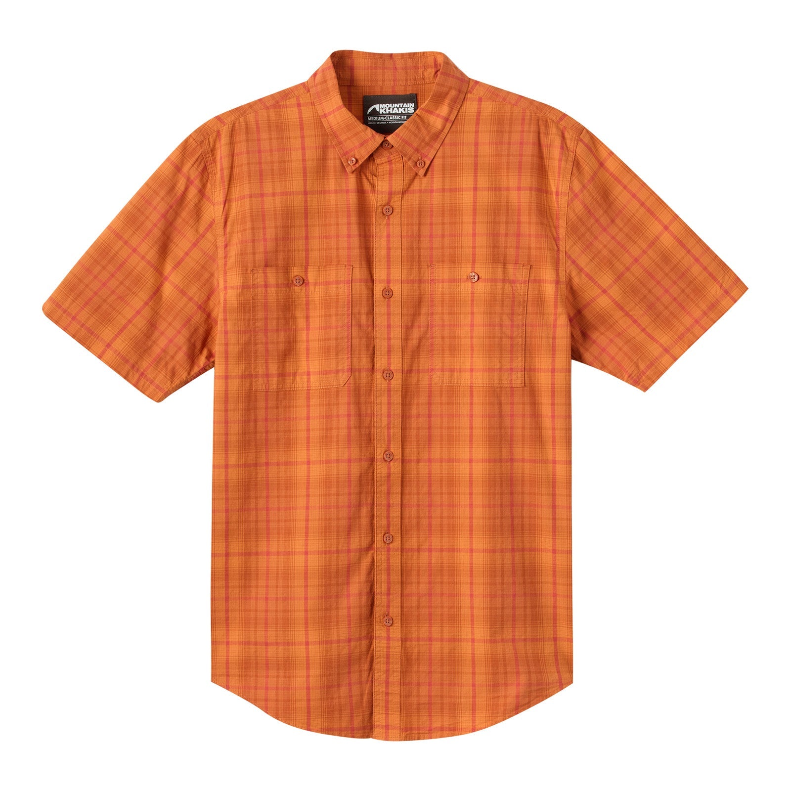 Men's Dune Short Sleeve Woven Shirt - Casual Summer Button Up for Beach, Travel & Outdoor Activities