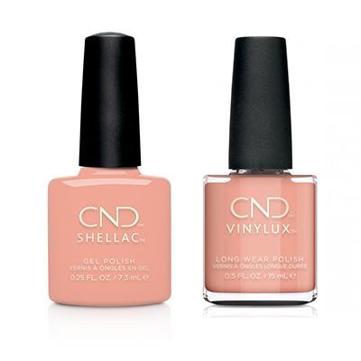 CND Shellac & Vinylux Combo - Baby Smile Nail Polish Set | Long-Lasting Gel & Regular Polish Kit for Salon-Quality Manicures at Home | Perfect for Weddings, Parties & Everyday Wear