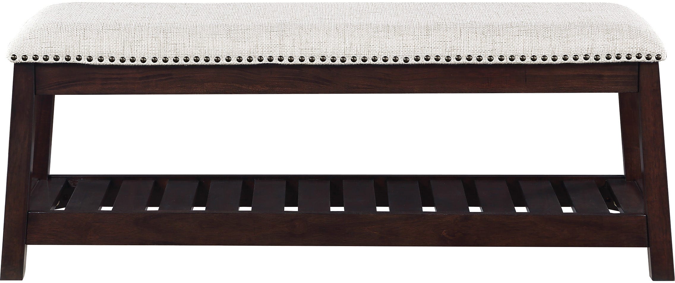 Office Star Lauderdale 48-Inch Bench [LDR] - Durable Office & Home Seating Solution for Waiting Areas, Entryways & Conference Rooms
