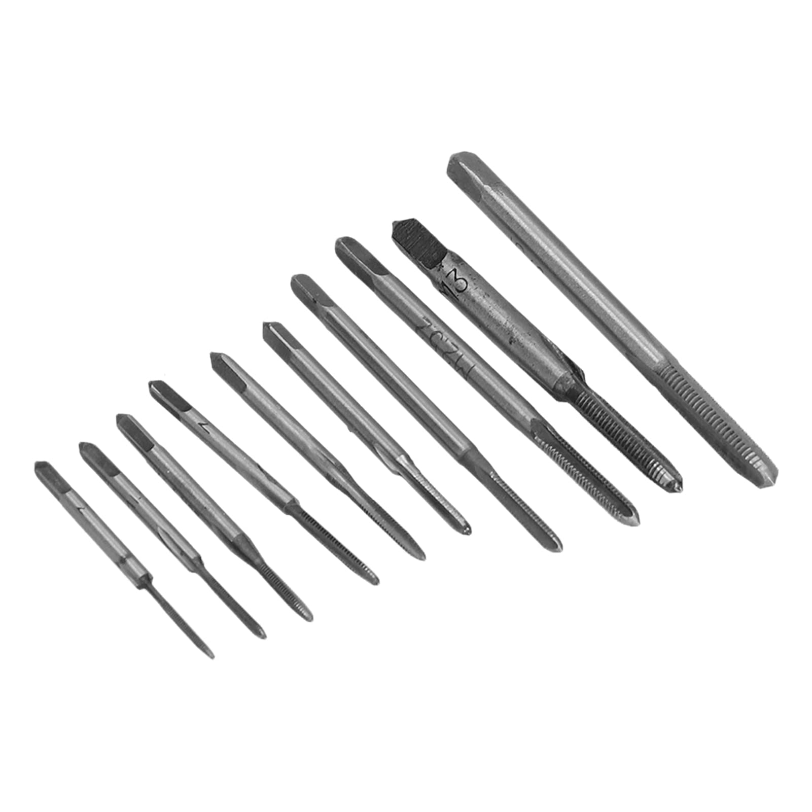 High Precision Micro Tap Set - Mini Thread Taps for Fast Chip Removal & Efficient Tapping | Heat Resistant for Watch Repair & Machine Nuts | Perfect for Jewelry Making, Clock Repair & Small Metalworking Projects