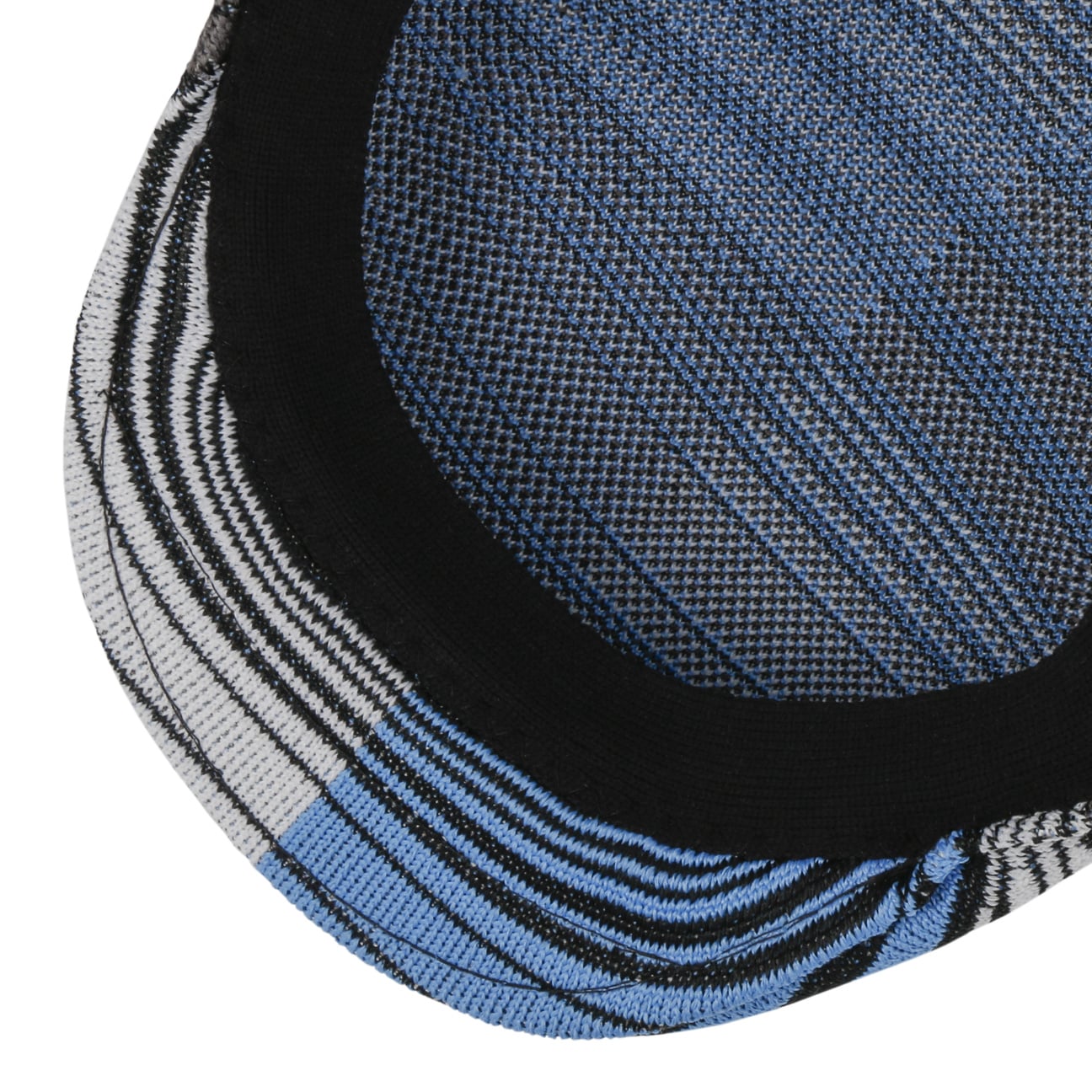Kangol Digital Stripes 507 Flat Cap - Classic Men's & Women's Casual Hat for Everyday Wear, Outdoor Activities & Fashion Accessories