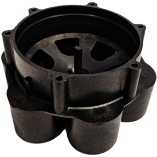 Fimco F9244 VBP1.00Z6 1-6 Zone Valve Bottom Replacement for Model 1006 - Perfect for Irrigation Systems, Lawn Sprinklers & Water Distribution Control