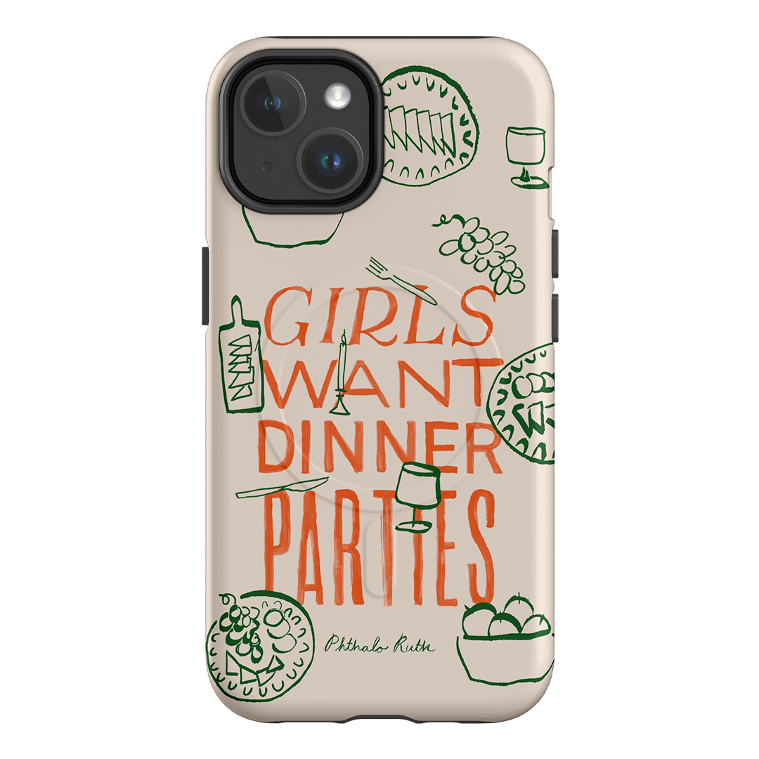 Stylish & Durable Dinner Party Phone Case - Trendy Design for iPhone & Samsung - Perfect for Parties, Events & Social Gatherings