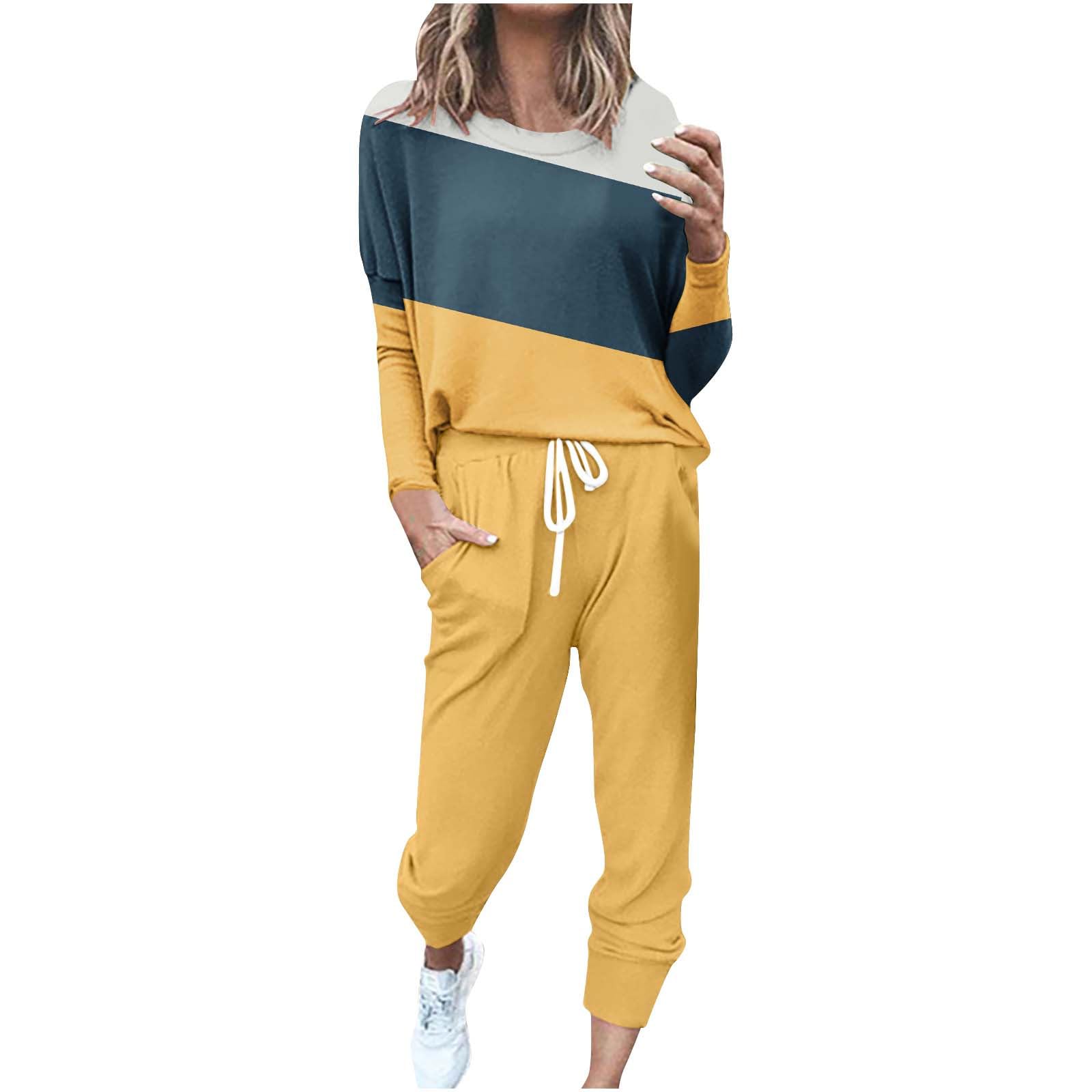 Jsaierl Women's 2-Piece Workout Sets - Summer Track Suits & Jogger Outfits with Shorts | Gym, Running, Yoga & Casual Wear