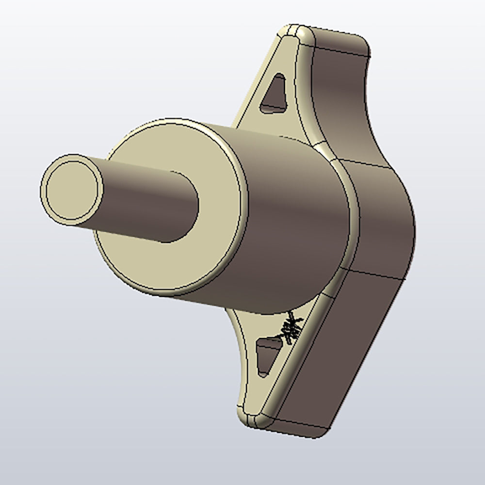 TDS 250-33 Lathe Tool Rest Locking Knob - Heavy Duty Replacement Part for Woodturning & Metalworking Lathes