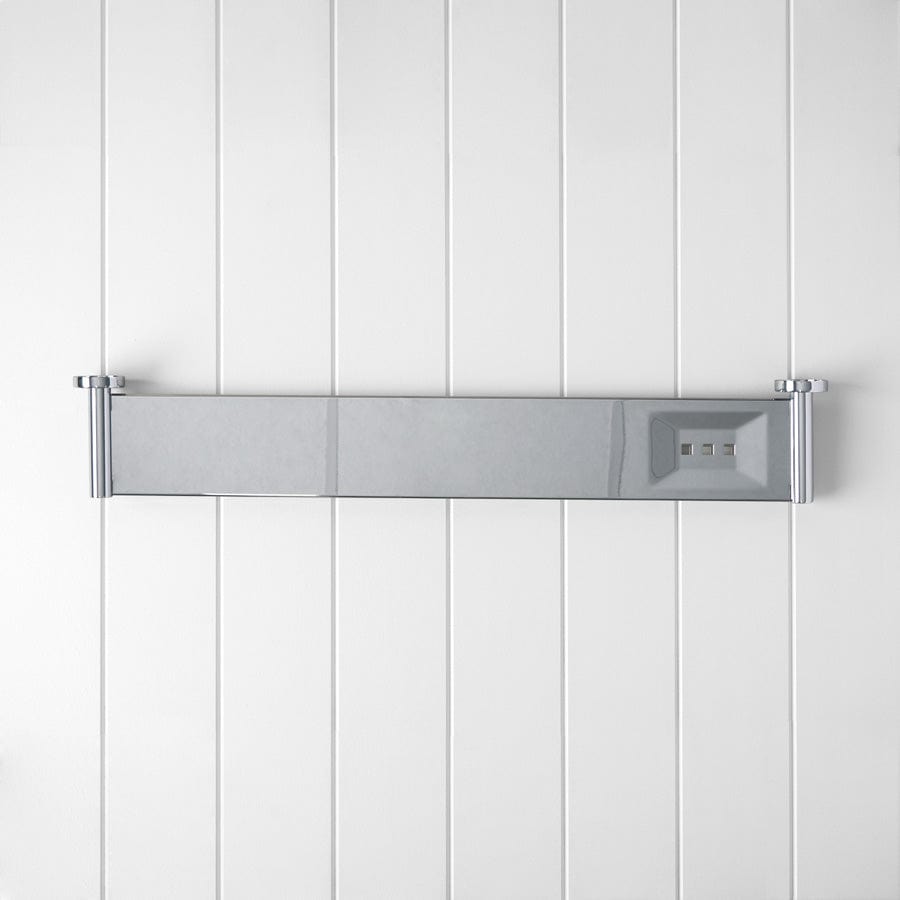 Premium Chrome Shower Shelf - Rustproof Bathroom Storage Organizer for Shampoo, Soap & Essentials | Perfect for Small Spaces & Modern Bathrooms