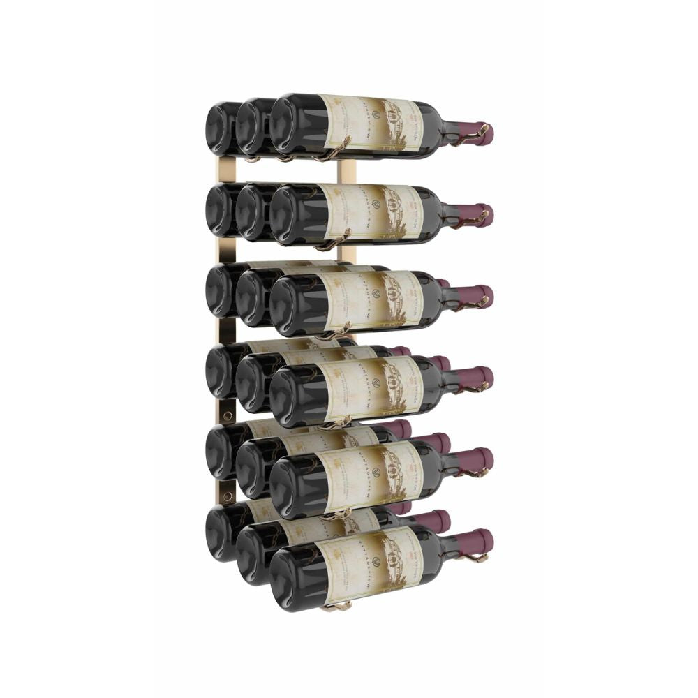 2-Tier Wine Bottle Rack - Holds 6 to 18 Bottles (2 Feet Tall) - Perfect for Kitchen, Bar, or Wine Cellar Storage