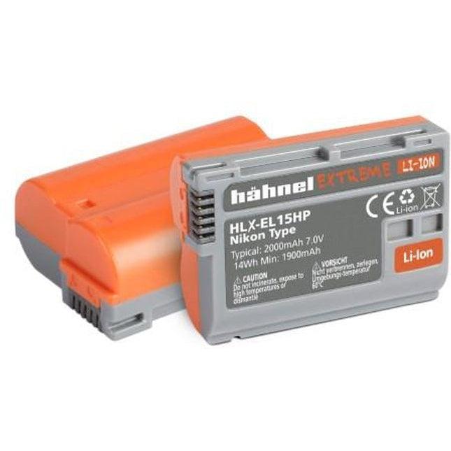 Hahnel HLX-EL15HP Xtreme Battery for Nikon EN-EL15 - High Performance Replacement for Nikon D850, D750, D810 | Perfect for Travel, Wildlife & Wedding Photography