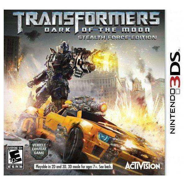 Transformers Dark of the Moon Stealth Force Edition - Nintendo 3DS Game with Case | Action-Adventure Game for Kids & Adults | Perfect for Gaming on the Go & Collectors
