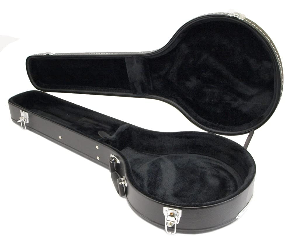 Durable Hardshell Banjo Case - Universal Fit for Most Standard Size Banjos - Heavy Duty Travel Protection for Musicians | Perfect for Gigging, Touring & Air Travel