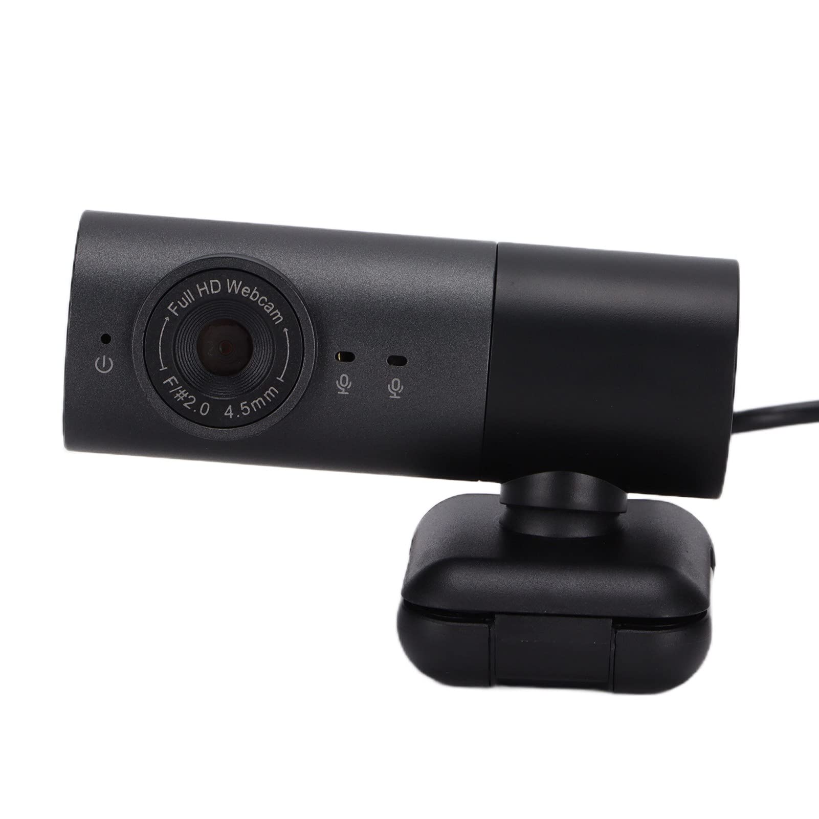 Pinsofy USB Webcam with Noise Reduction - 1080P Full HD Web Camera for Live Streaming, Online Classes, Video Calls & Conference Meetings (Perfect for Zoom, Skype, Teams)