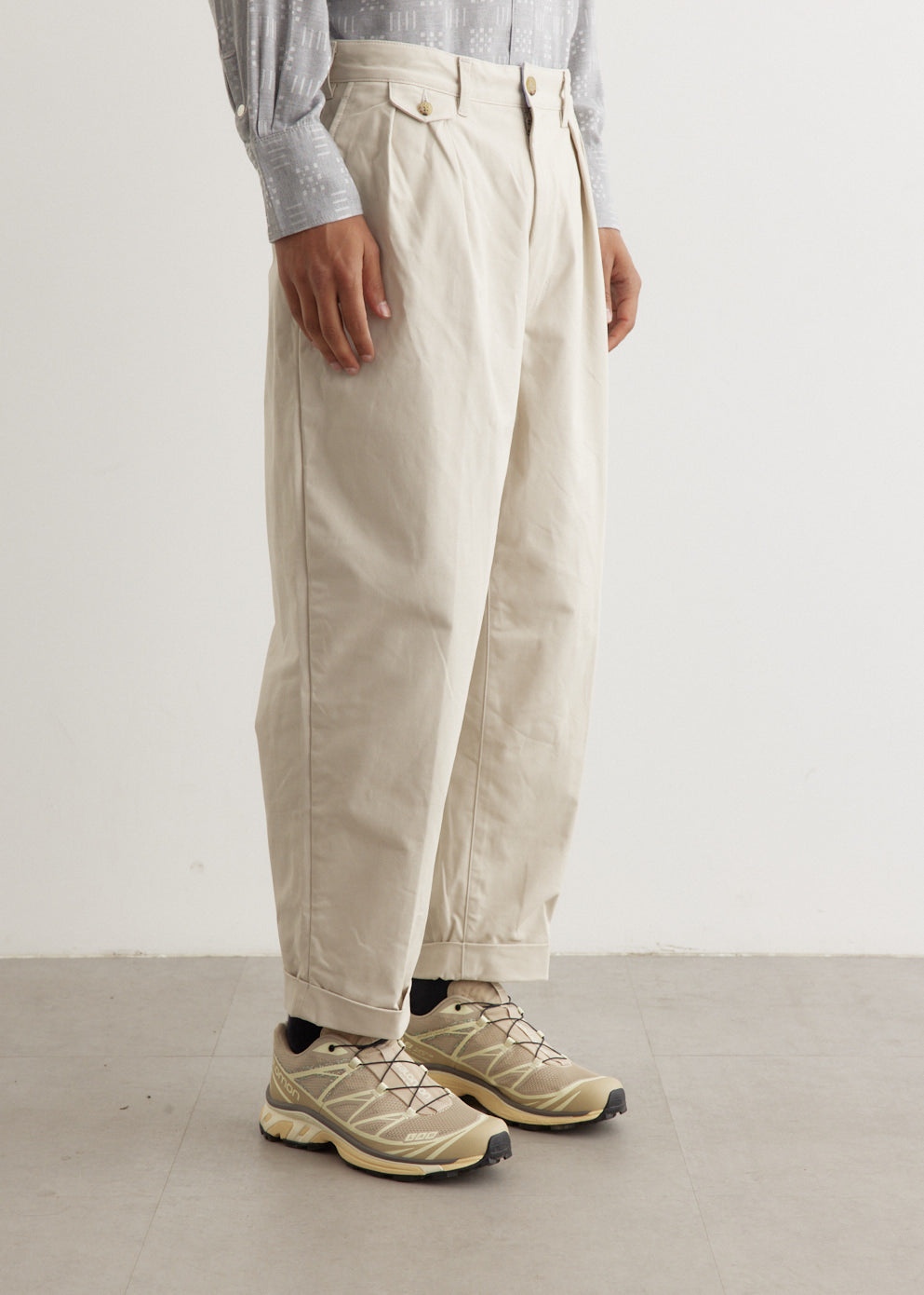 2 Pleats Twill Pants for Men - Classic Comfortable Dress Pants for Office, Business & Formal Occasions