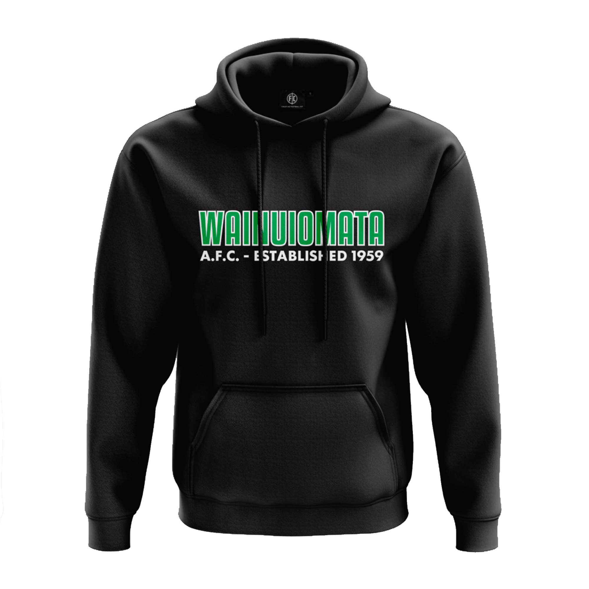 Wainuiomata AFC Club Hoodie - Premium Embroidered Soccer Hooded Sweatshirt for Men & Women - Perfect for Fans, Training & Casual Wear