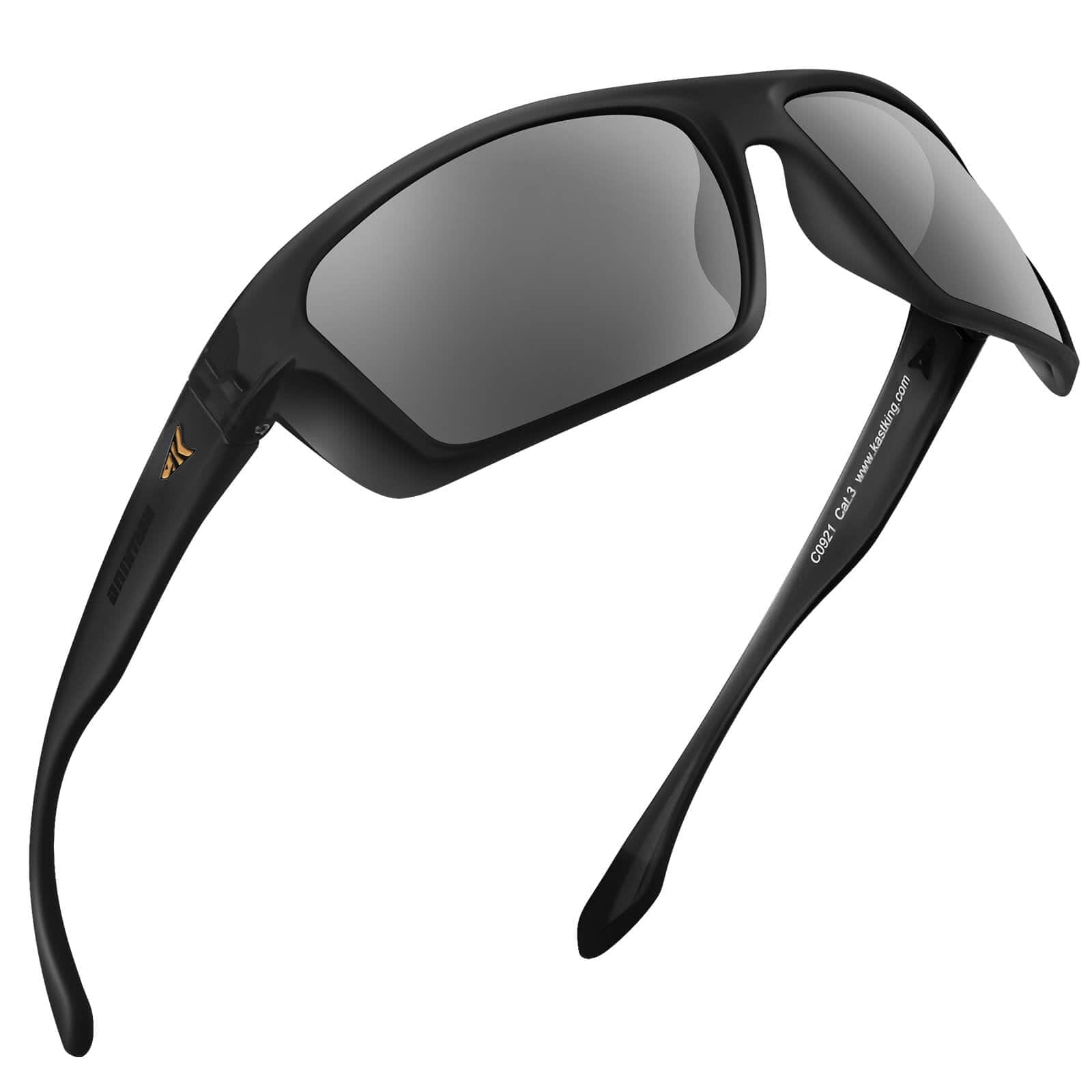 Black Polarized Sunglasses for Men & Women - UV Protection, Anti-Glare, Lightweight & Comfortable - Perfect for Driving, Running, Outdoor Sports & Beach Activities