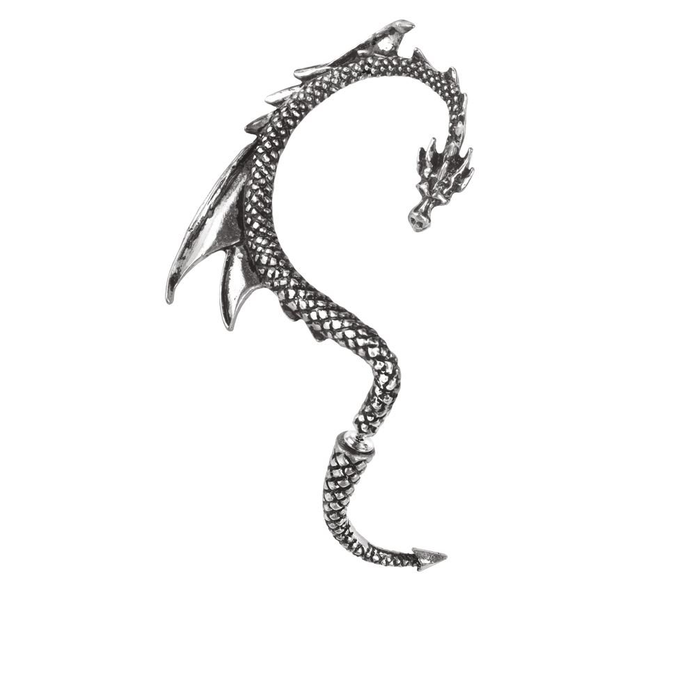 Alchemy Gothic Dragon Stud Earrings for Women - Unique Fantasy Jewelry for Cosplay, Renaissance Fairs & Gothic Fashion