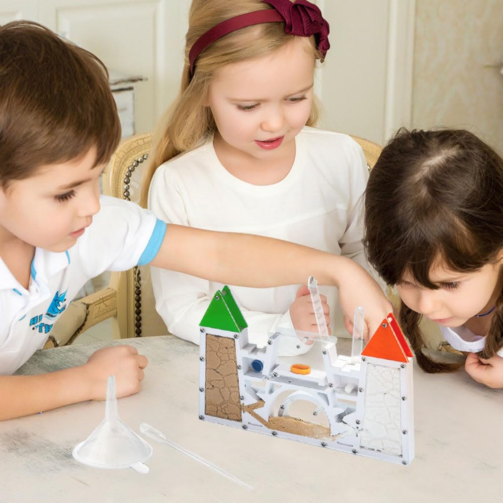 Educational Ant Farm Kit for Kids & Adults - Sand Ant Colony Terrarium Science Learning Toy | STEM Classroom Activity, Birthday & Christmas Gift for Boys & Girls